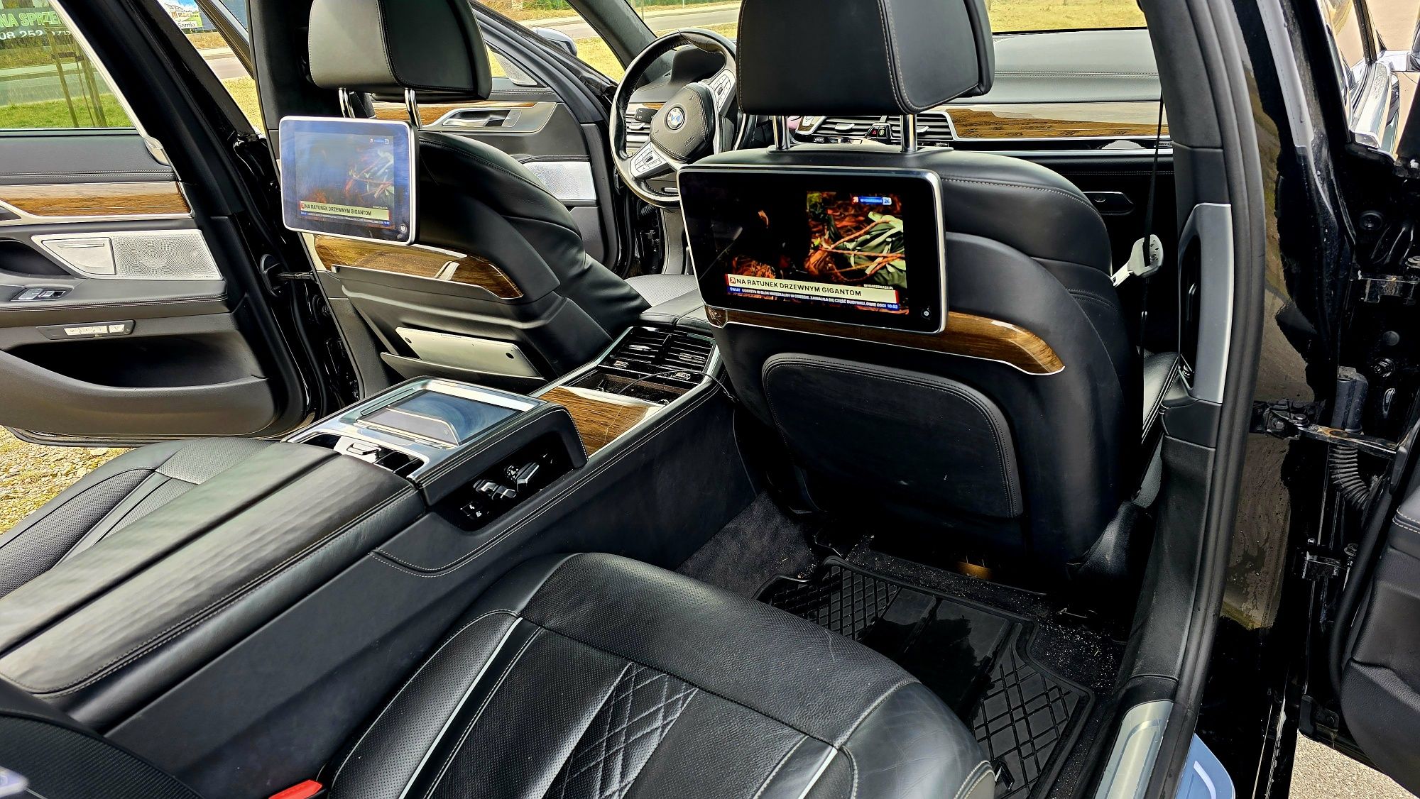 BMW 7 LONG/zamiana X7/masaże/night vision/TV/lasery/xdrive/os skrętna