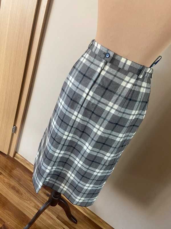 Your sixth sense spodnica olowkowa krata midi xxl +size 46 44