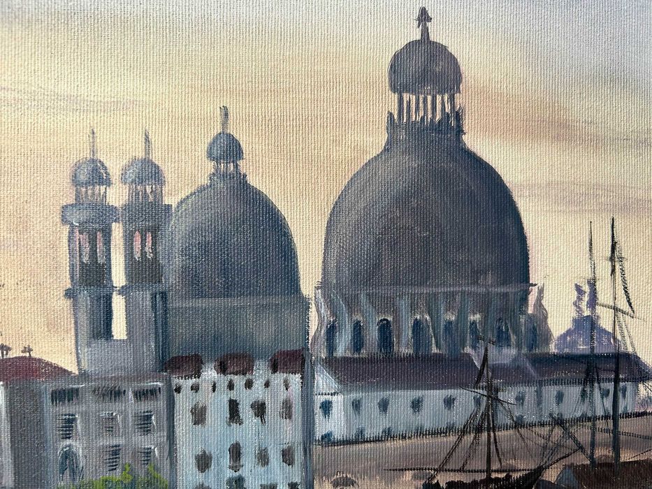 Картина на замовлення Венеція Міський пейзаж 45/65 Полотно .Олія