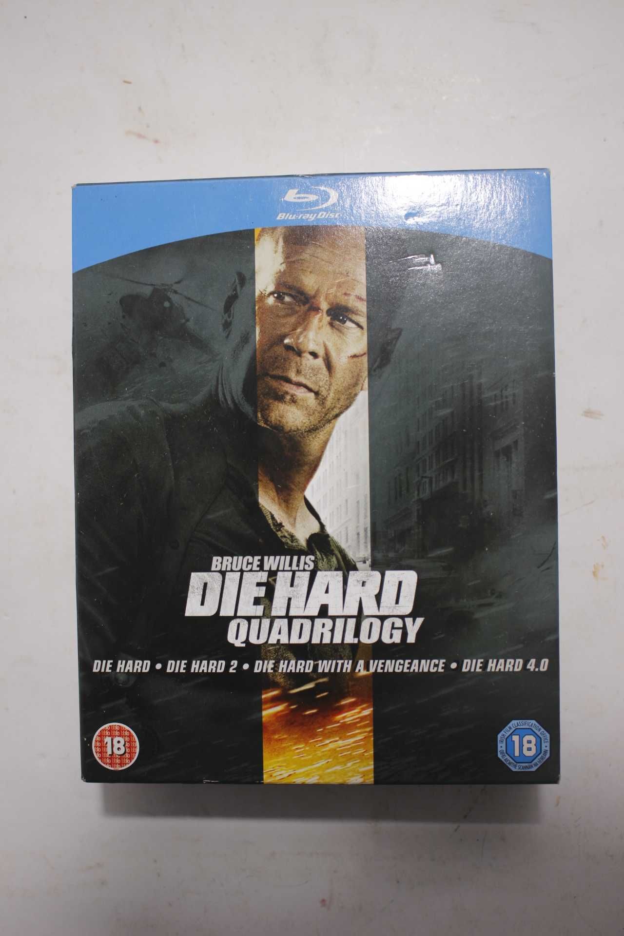 Caixa com 4 Blu-ray Disc - Die Hard - Quadrilogy - Bruce Willis