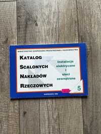 Katalog scalonych nakładów rzeczowych 5