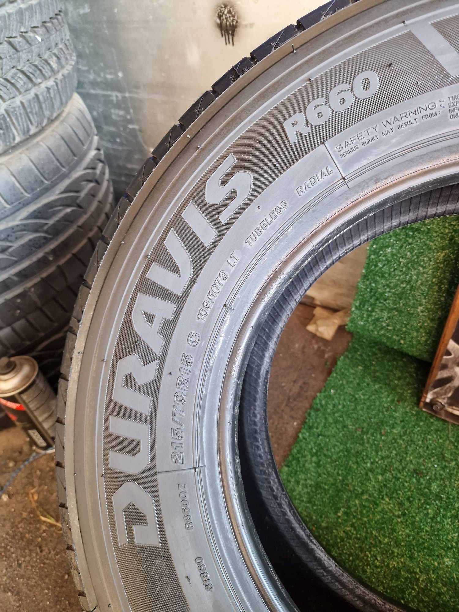 Opony letnie 215/70/15C Bridgestone wzmacniane Komplet Nowe 2024rok