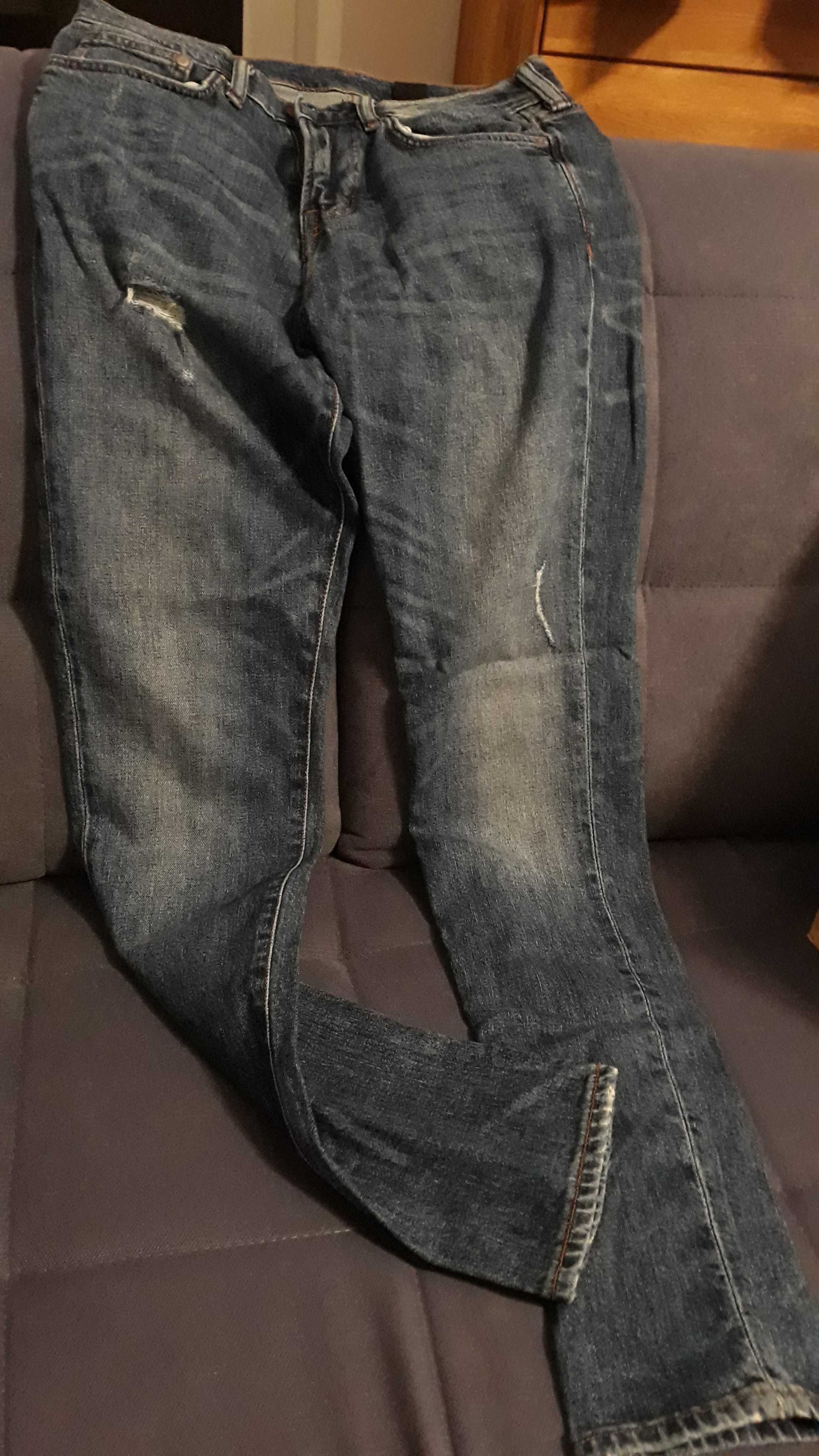 Spodnie jeansowe męskie H&M rozm. S