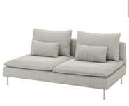 Sofa SÖDERHAMN
3-osobowa, Viarp beż/brąz