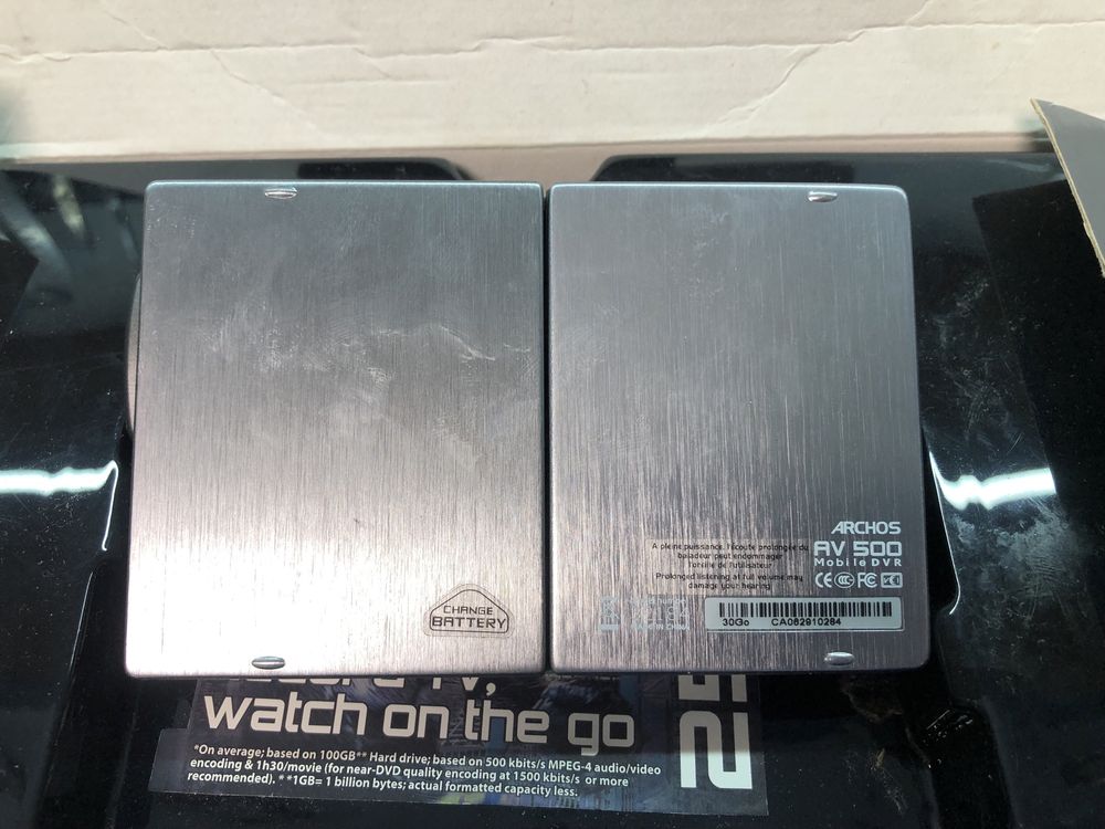 Mint condition Archos AV-500 30GB Mobile DVR Digital Video Recorder