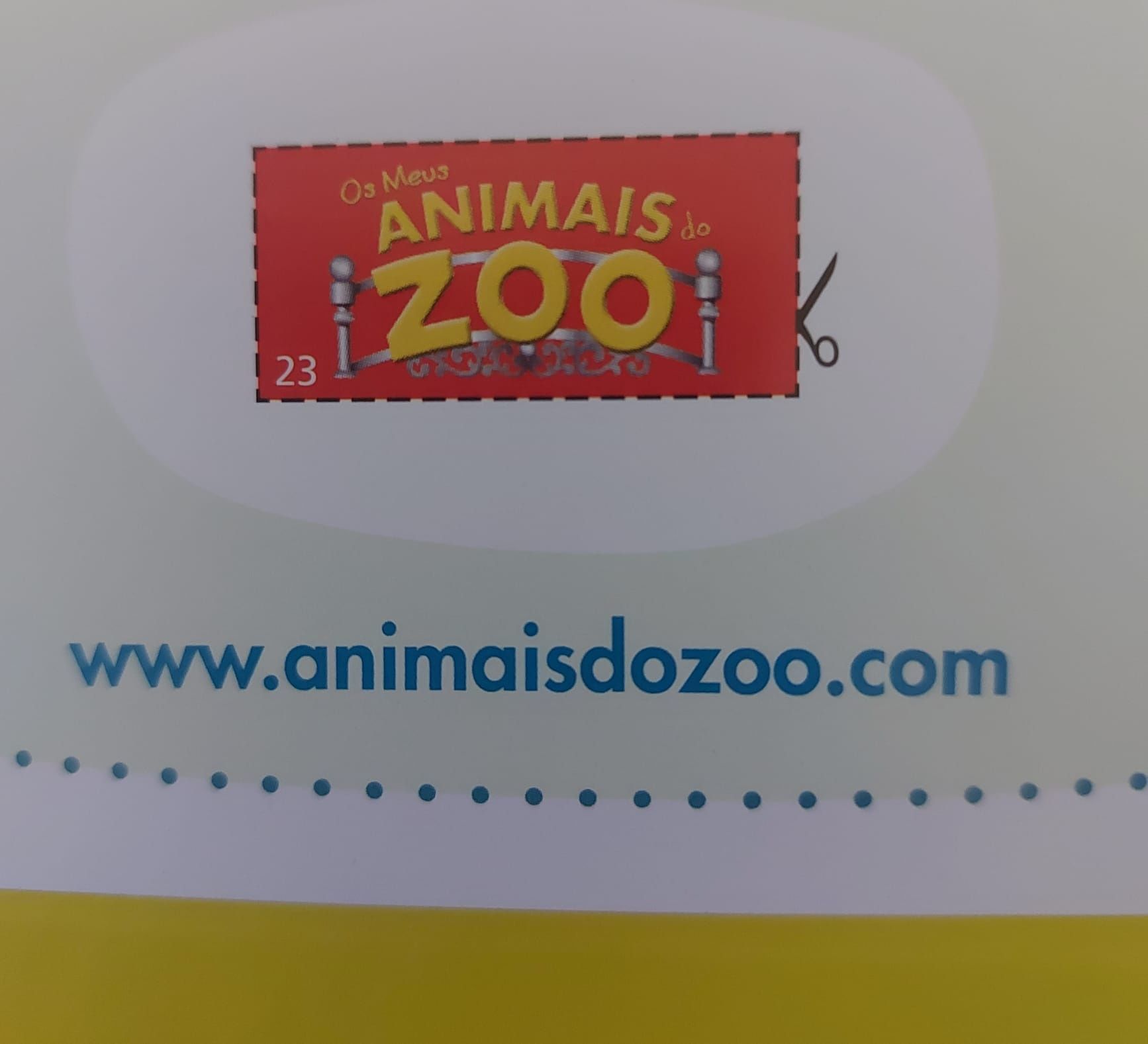 Livros Os meus animais do zoo