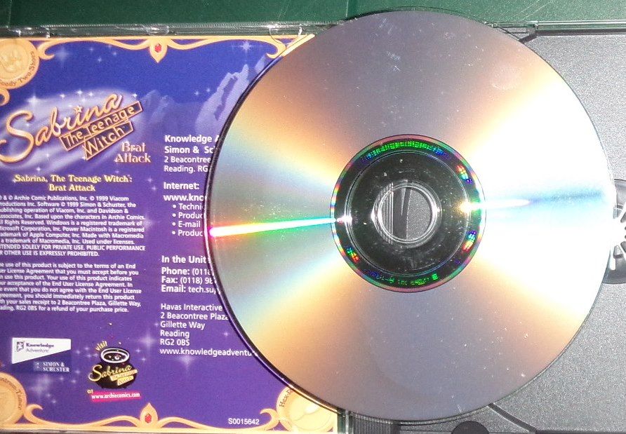 gra Sabrina nastoletnia czarownica the teenage witch PC CD BOX 1999rok