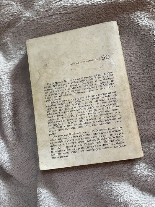 Livro O Macaco Nu