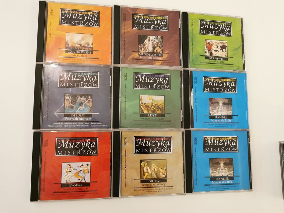 Kolekcja płyt CD Muzyka Mistrzów 21 +2 gratis / MUZYKA KLASYCZNA