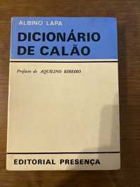 Dicionario de Calão - Albino Lapa - 2a Edição