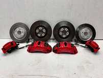 MACAN S LIFT 2023 BREMBO ZACISKI TARCZE HAMULCE CZERWONE SWAP