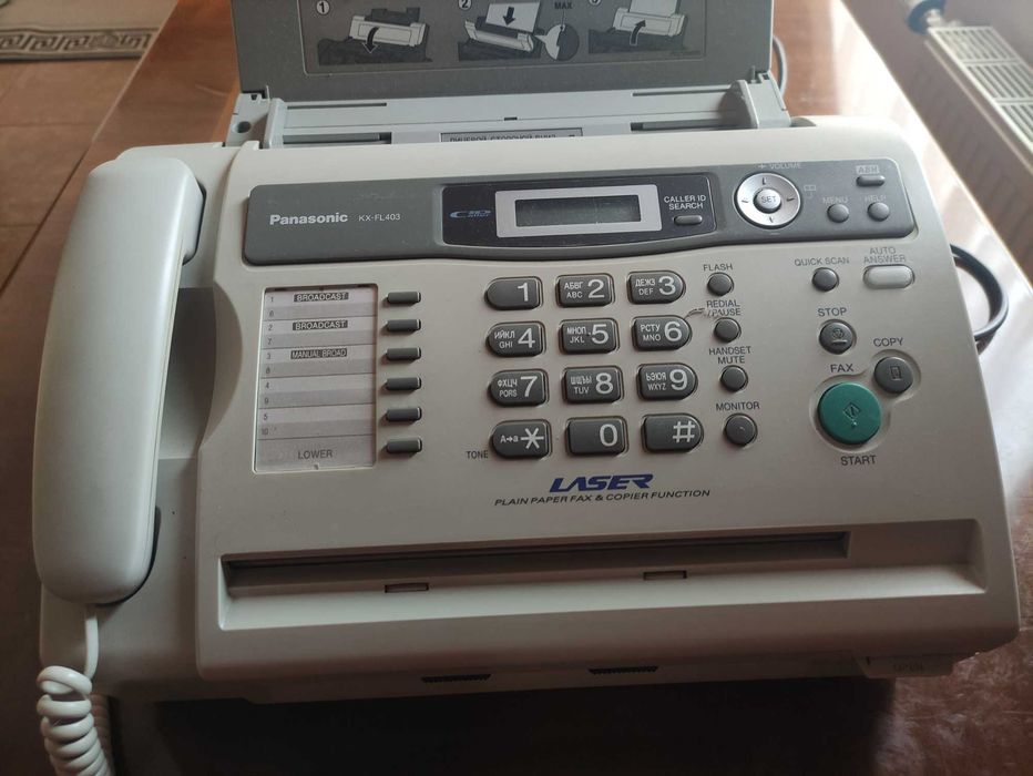 Факс  панасонік  Fax kx-fl 403