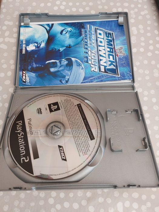 Jogo PS2 ( PlayStation 2 ) Smack Down - Shut your Mouth (COMO NOVO)