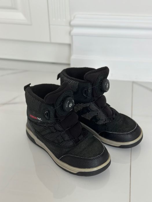 взуття reima reimatec дитяче зимове чорне