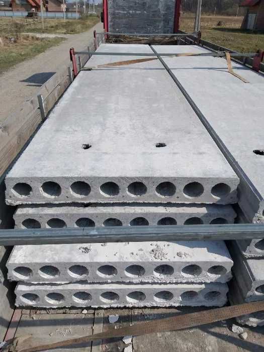 Плити перекриття залізобетонні (висота 16см,22см,32см).