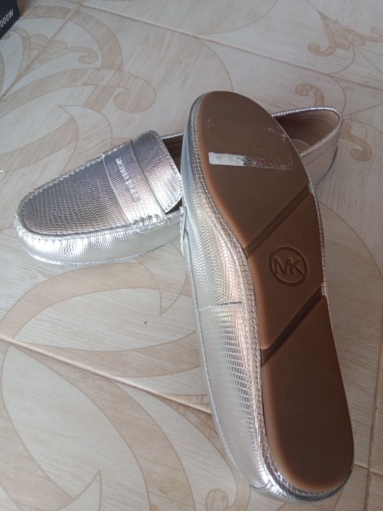 Мокасини Michael Kors срібні