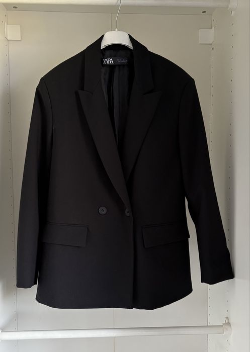 Czarna marynarka Zara rozmiar M Oversize