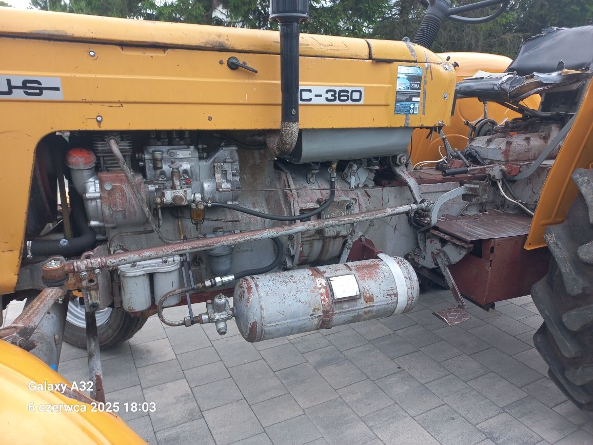 Ursus C-360 wspomaganie