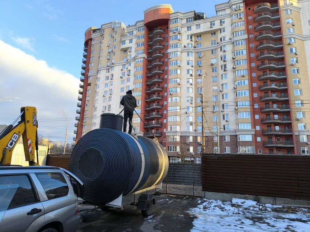 Септик , вигрібна яма від 1 до 20 м.куб. канализація кільце кесон