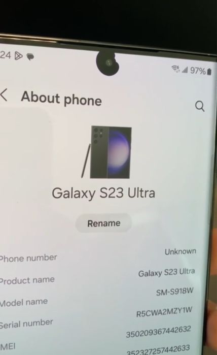 Уцінка Samsung S23 Ultra 256GB |Частинами0%|Гарантія|Неверлок (42632)
