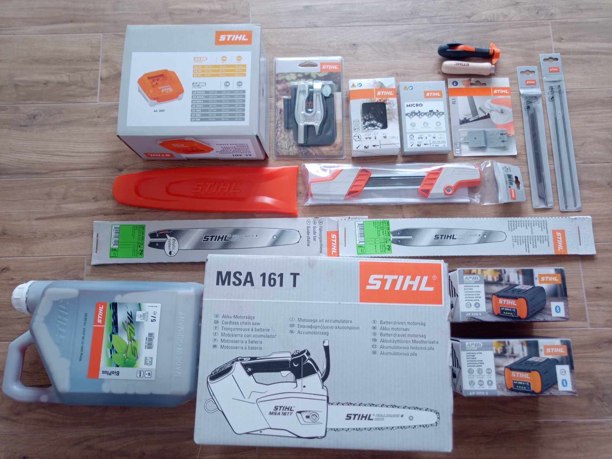 Pilarka Stihl MSA 161T z osprzętem, całość fabrycznie nowa - gwarancja
