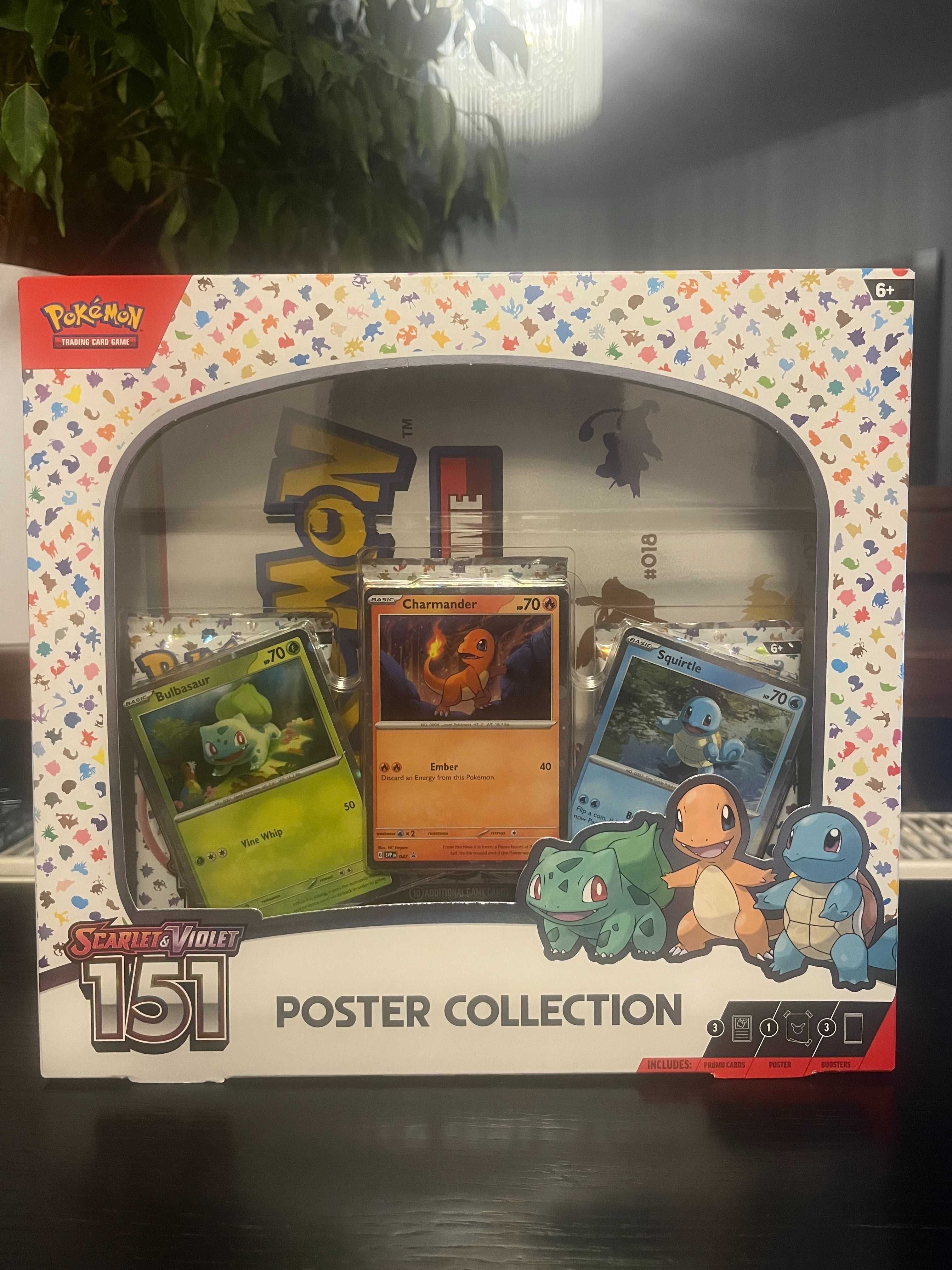 Pokemon TCG - Zestaw 5 produktów (151, BB, Trick&Trade)