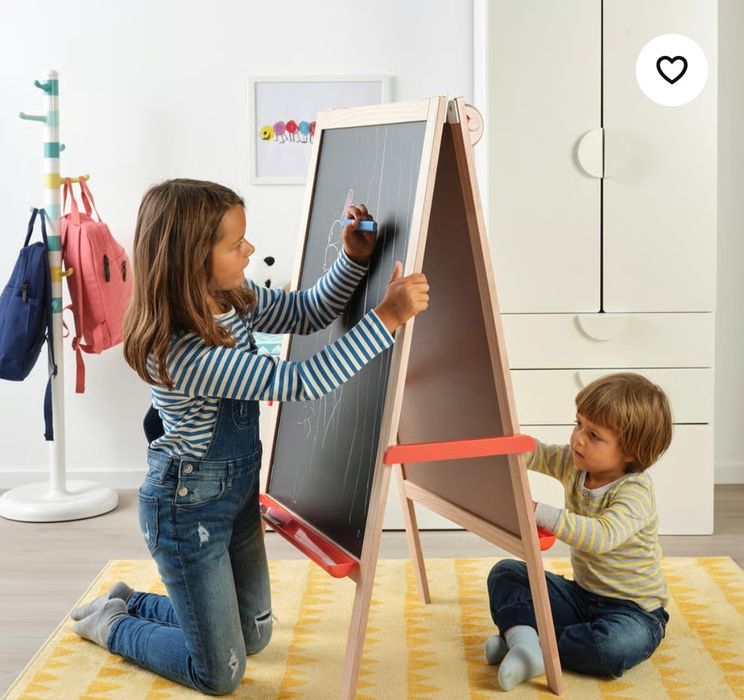 Cavalete quadro criança