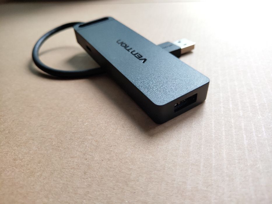 Новый хаб от Vention на 4 USB 3.0 разъема с micro USB питанием (15 см)