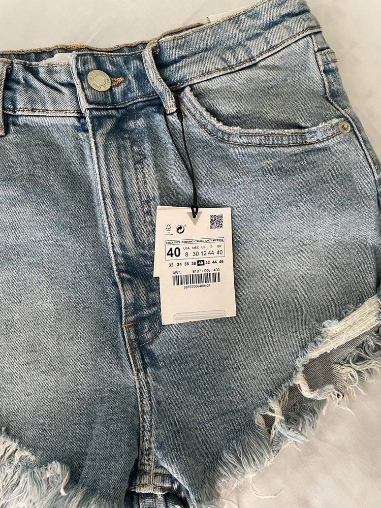 Шорти джинсові ZARA 40 p