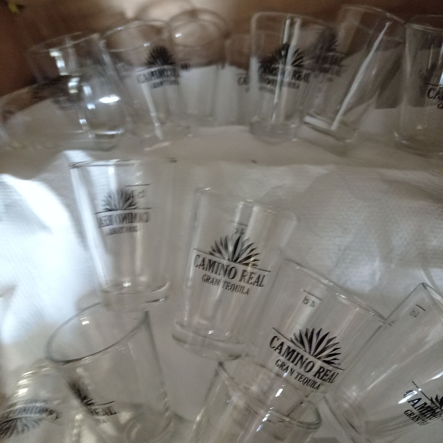 kieliszki do wódki tequila camino poj. 4cl  kolekcja