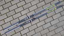 Narty biegowe bez łuski Fischer SCS Skate 142 cm + SNS Pilot Łyżka