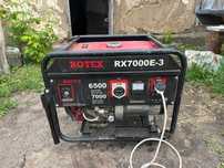 Бензогенератор Rotex RX7000E-3, 7 кВт - обмін на дизельний
