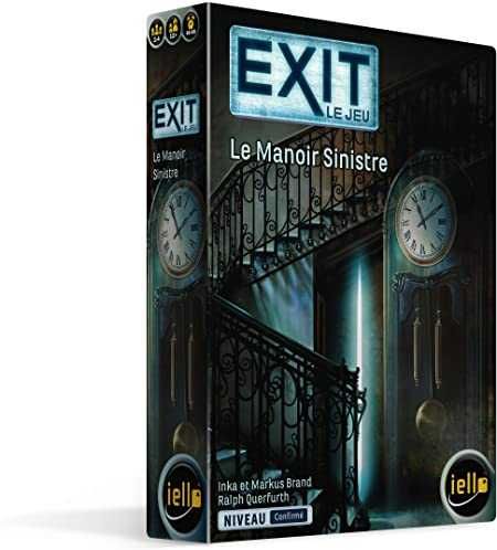 Gra EXIT Le Manoir Sinistre Złowieszcza posiadłość