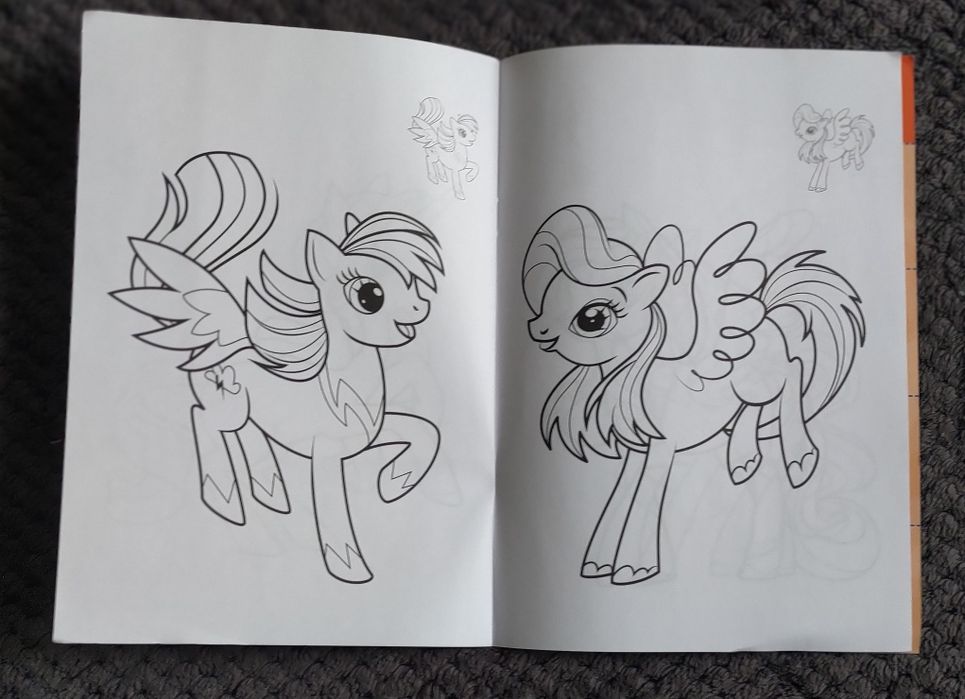 Kraina Kucyków Kolorowanka dla dzieci