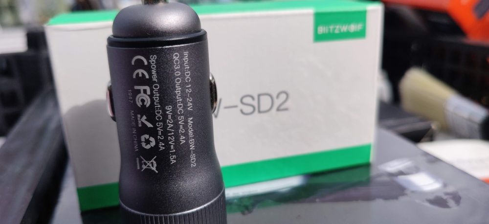 Ładowarka blitzwolf bd sd2 quickcharge 3.0 USB android iPhone smartfon