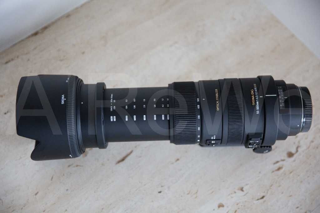 Sigma 50-500 mm f/4.5-6.3 APO DG OS HSM Canon EF