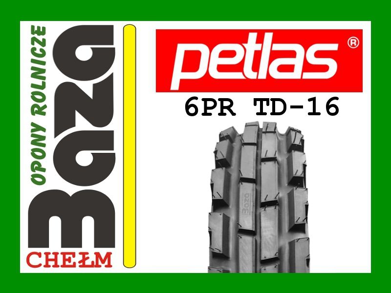 BAZA Opona 5.50-16 PETLAS 6PR Mocna Gruba Yanmar Siewnik +Tani Kurier