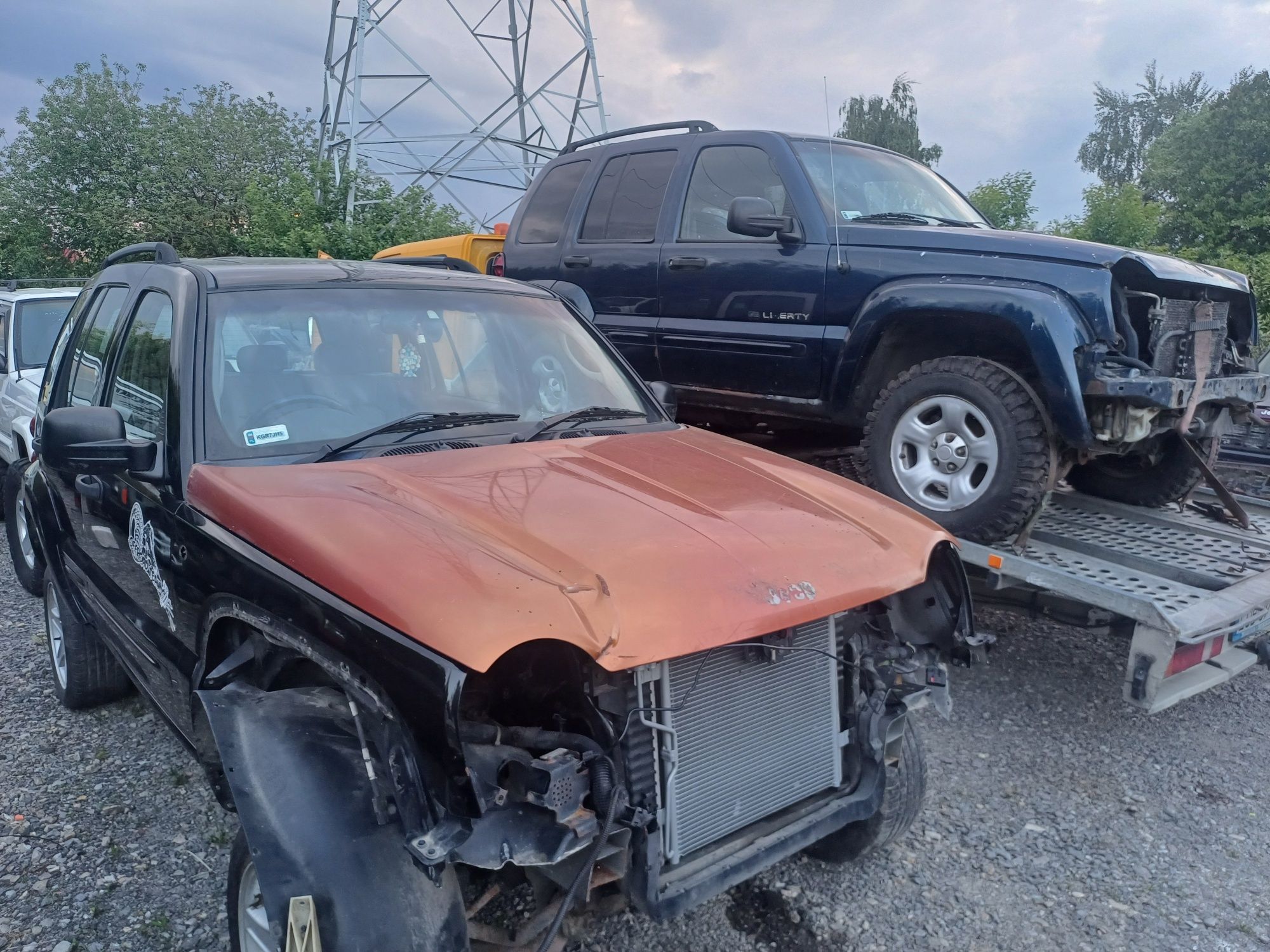 Jeep części modele XJ,ZJ,KJ,WJ,YJ,MJ