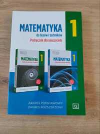 NOWE Matematyka 1 Kurczab Pazdro podręcznik książka nauczyciela 2 w 1