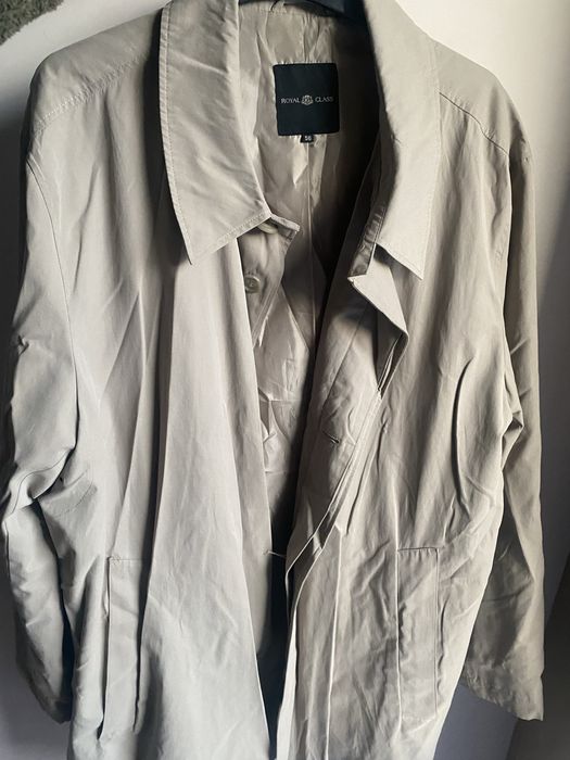 płaszcz męski trencz royal class 56