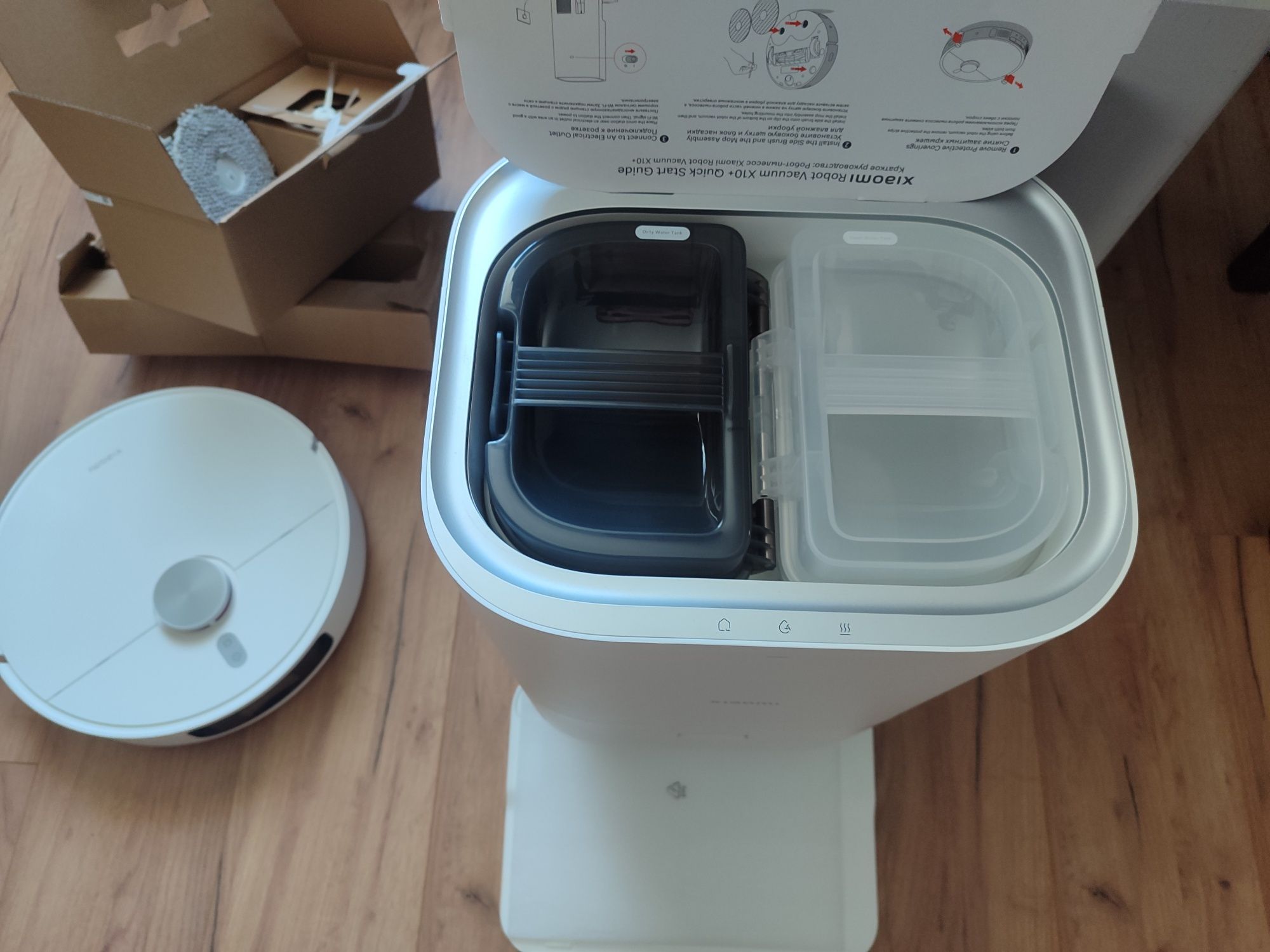 Робот-пилосос Xiaomi robot vacuum X10+ ефективний та сучасний