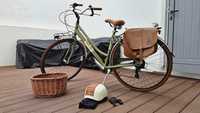 Bicicleta Vintage - Dolce Vita by Canellini+Capacete Vintage+Cadeado