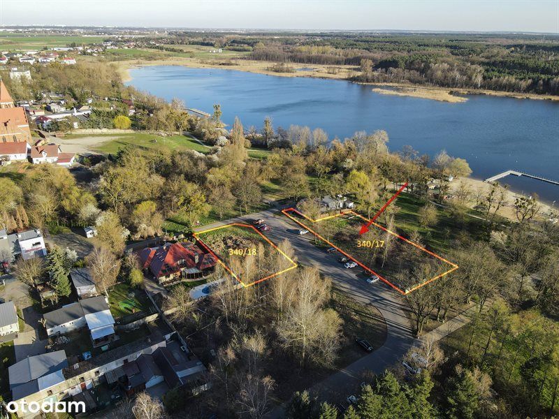 Lusowo- wyjątkowa działka nad jeziorem w pierwszej linii zabudowy