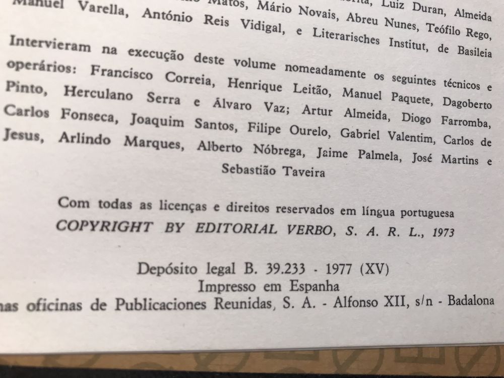 Verbo -Enciclopédia Luso-Brazileira de Cultura