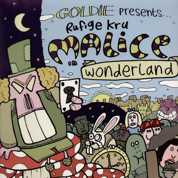 Goldie rufige Kru 3x winyl malice in wonderland  rarytas drum n bass m