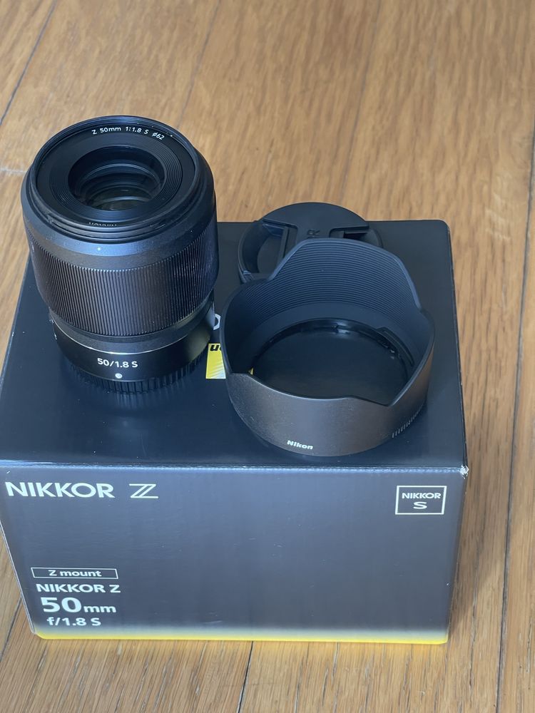 Objetiva Nikkor Z 50mm f/1.8 S