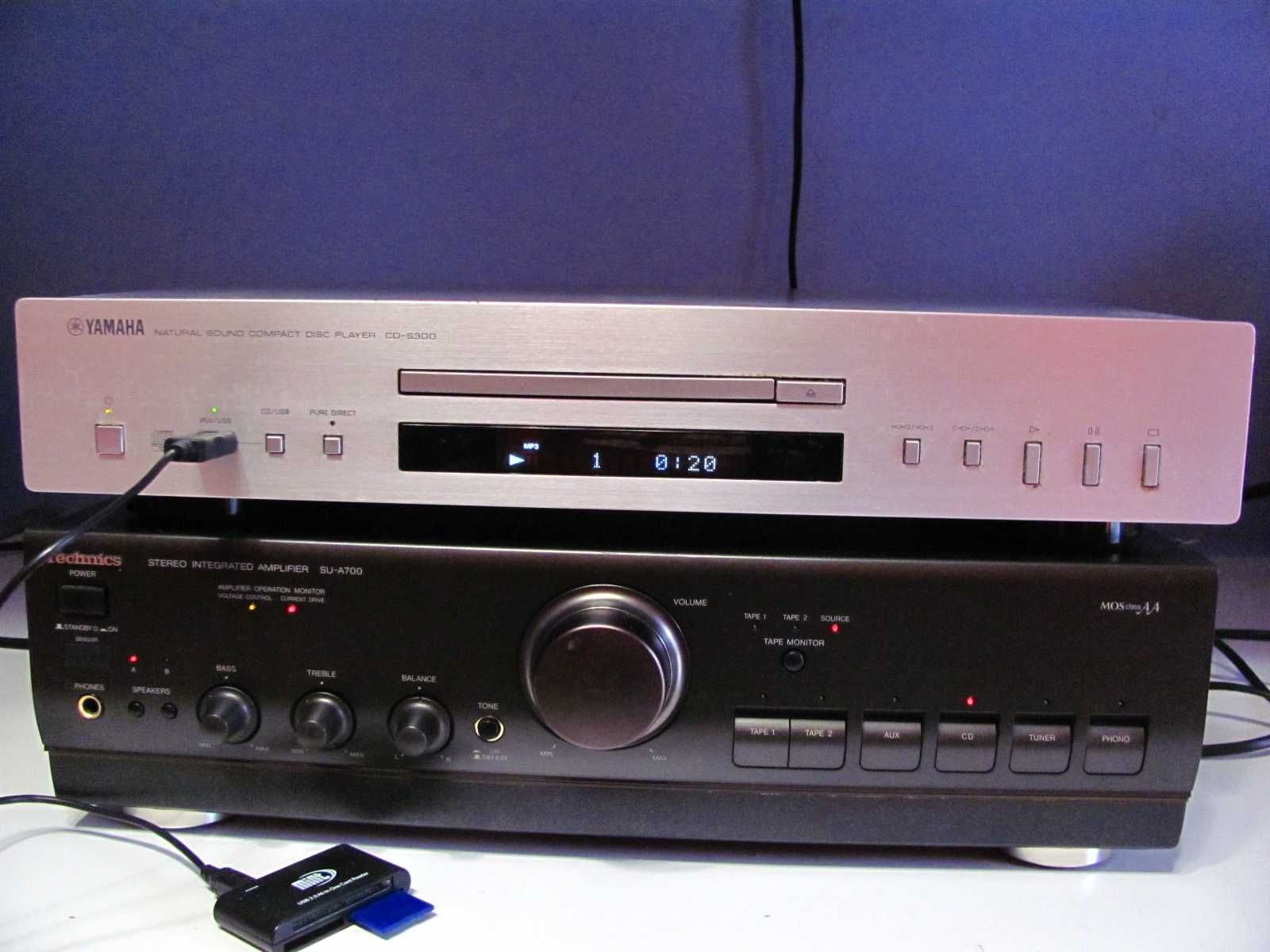 Odtwarzacz CD/MP3/USB Yamaha CD-S300 - bez pilota