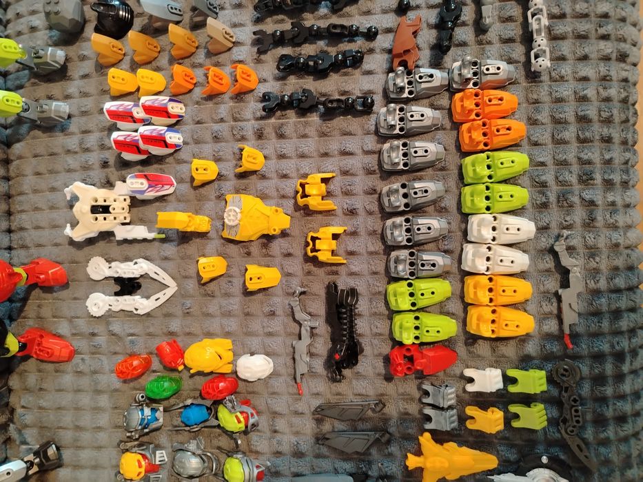 Klocki Bionicle różne rodzaje