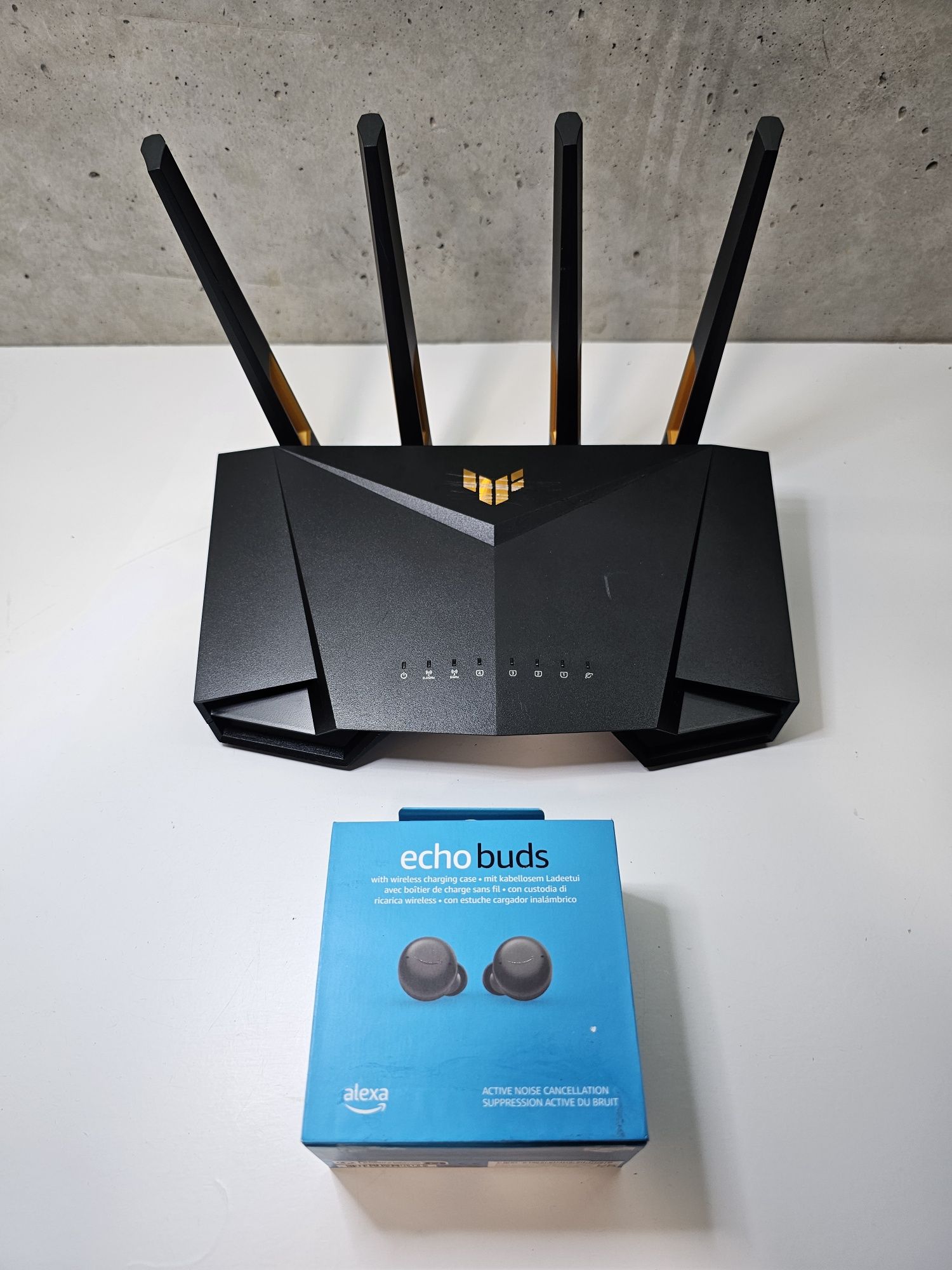 АКЦІЯ 1+1! Роутер ASUS TUF Gaming AX3000 V2 +  Echo Buds у ПОДАРУНОК!