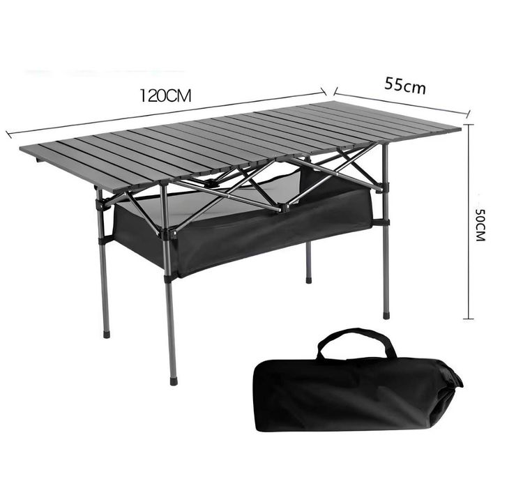 Стіл посилений розкладний туристичний лавка стілець стол для пикника